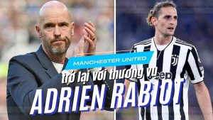 M.U ký hợp đồng cùng Adrien Rabiot