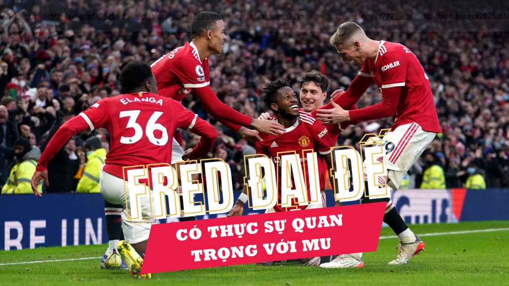 Fred thăng hoa cùng MU