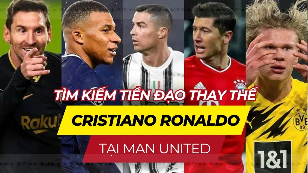 tiền đạo thay Ronaldo đá tại Man United